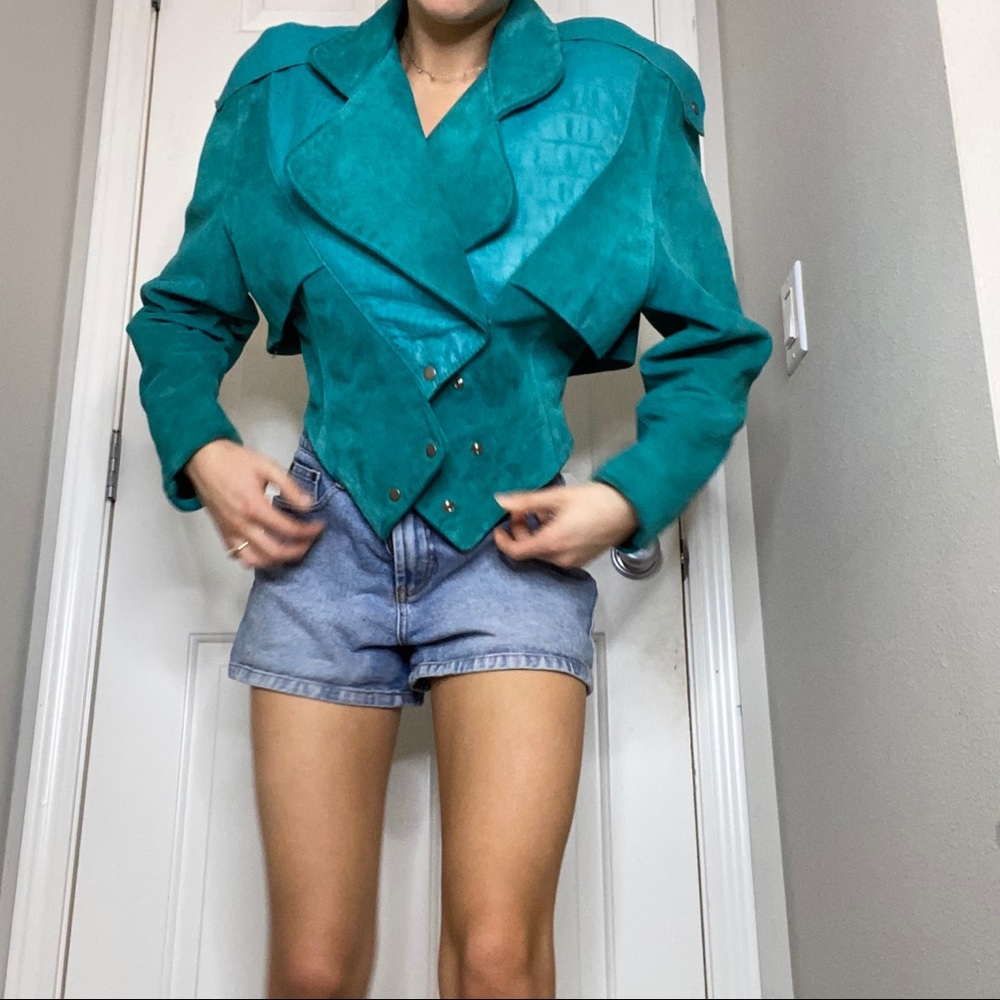 Rare 80s Outerwear by Phoenix leather jacket
